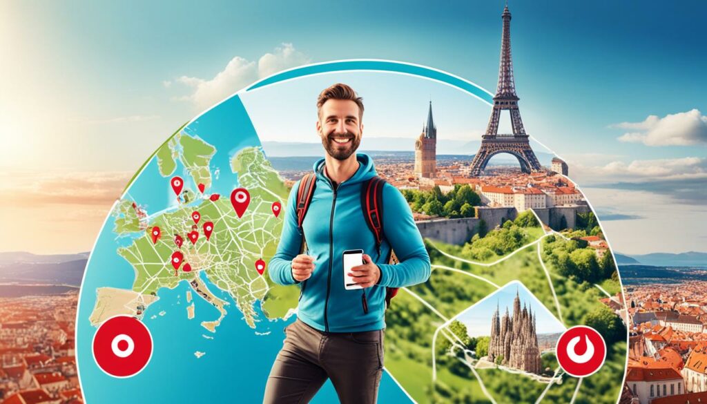 Europa ohne Grenzen mit Vodafone