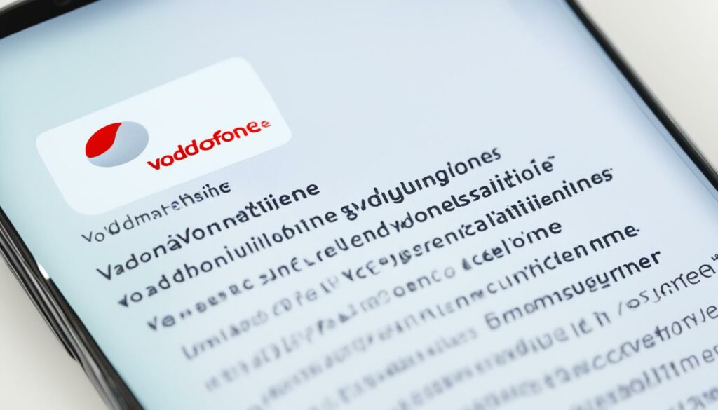 Kündigungsbestätigung Vodafone