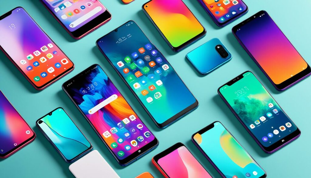 aktuelle Smartphones